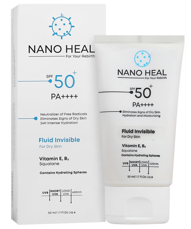 نانوهیل فلوئید ضد افتاب پوست خشک