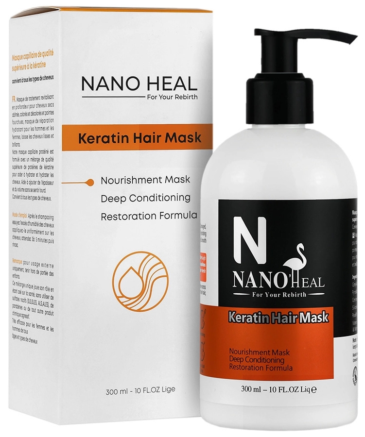 نانوهیل ماسک مو داخل حمام کراتین