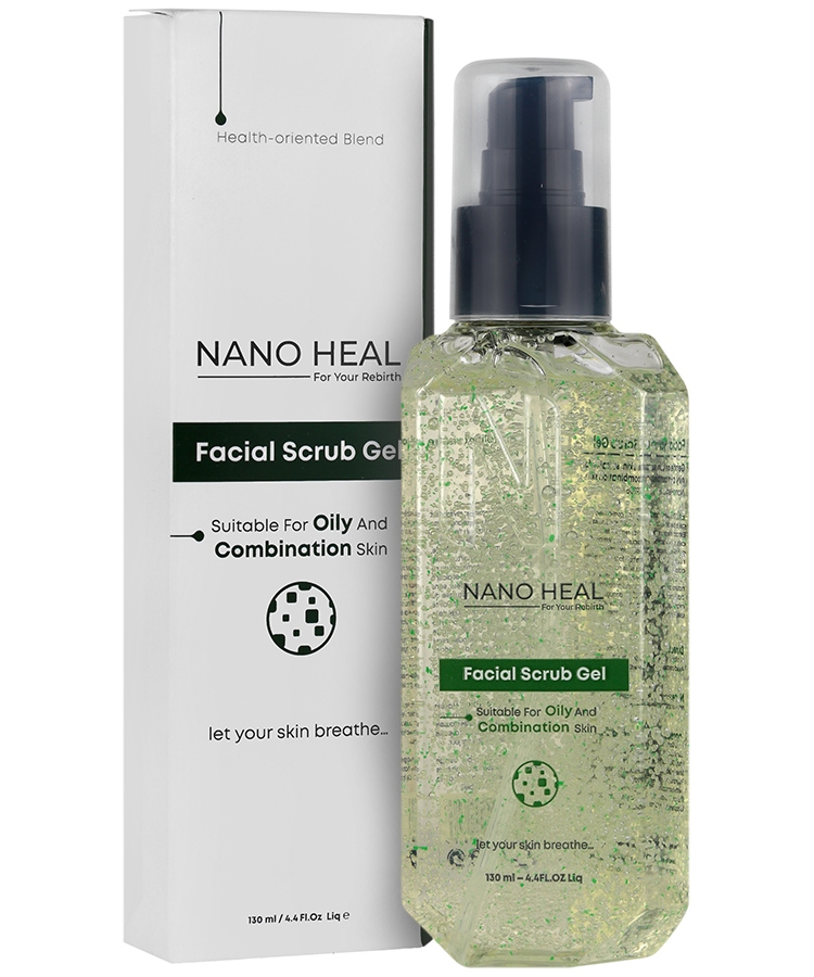 نانوهیل ژل اسکراب پوست چرب