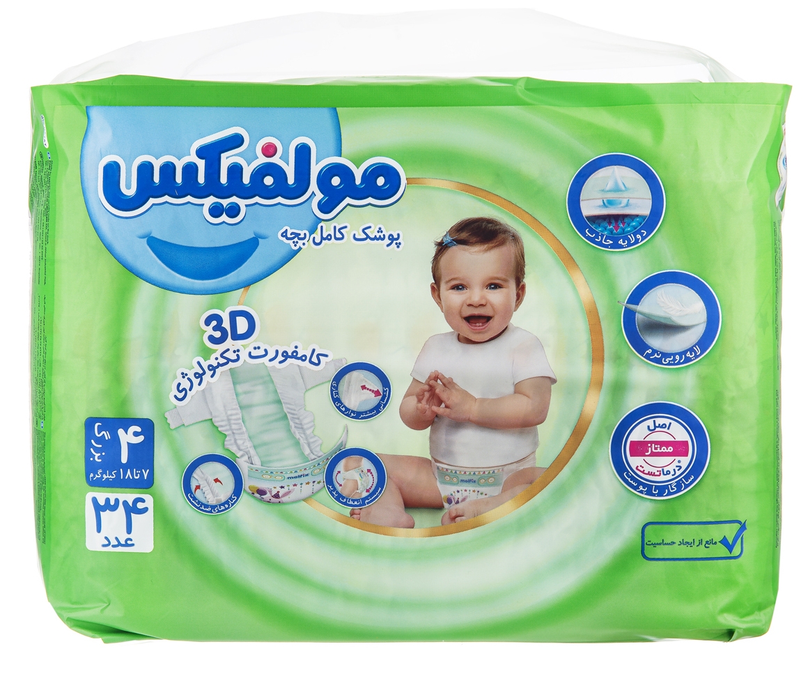 مولفیکس 4 - 34عددی