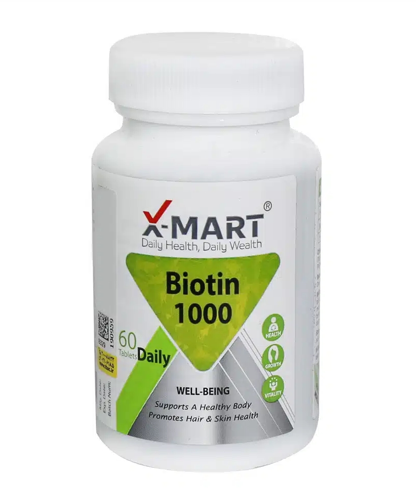 ایکس مارت قرص بیوتین 1000